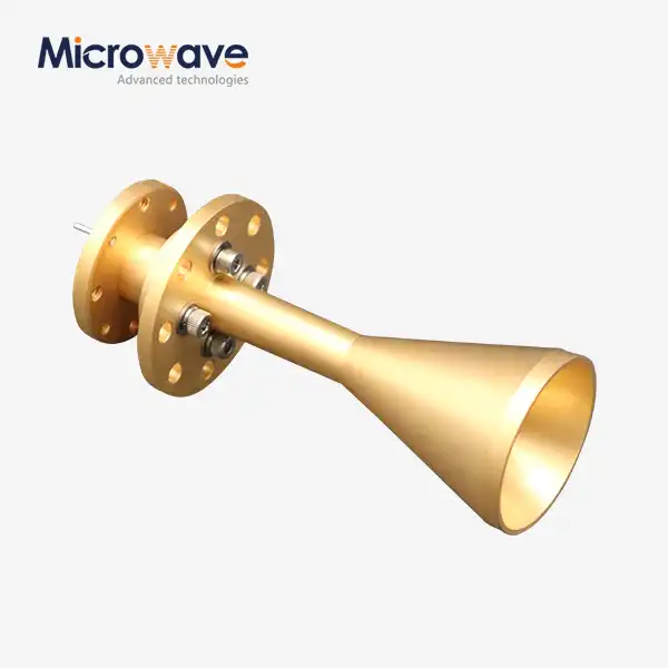 Conical Circular Polarization Horn Antenna